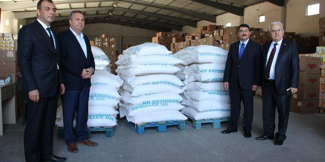 Manisa Esnafından Cerablus’a 5 Ton Un