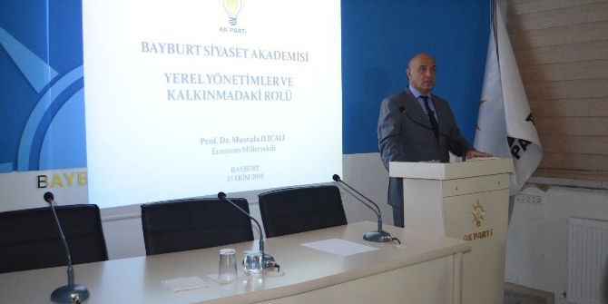 Ilıcalı’dan Bayburt’ta Siyaset Dersi