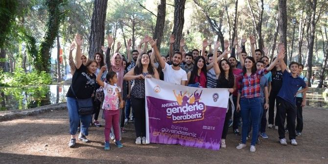 Antalya’da “Gençlerle Beraberiz Projesi”