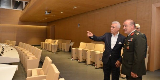 Tuğgeneral Hacıoğlu’ndan Bozbey’e Ziyaret