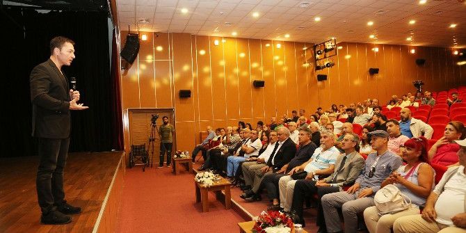 Buran Törün, Erdemli’de Gazetecilerle Buluştu