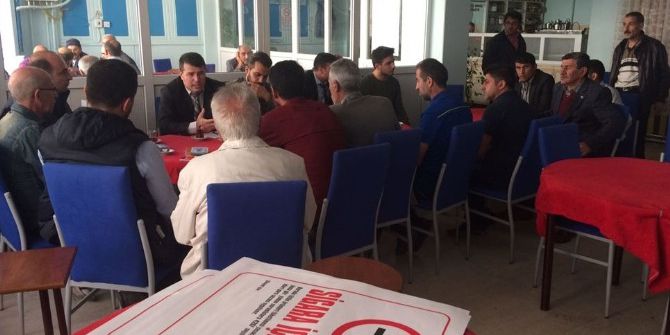 Elazığ’da Tütünle Mücadele Toplantıları