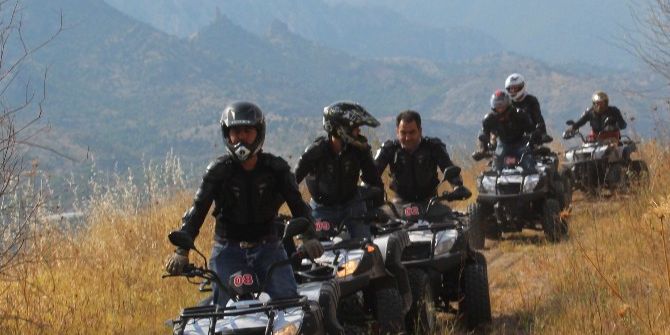 Eskişehir’de Atv Safari Turizmi İçin Gaza Basıldı
