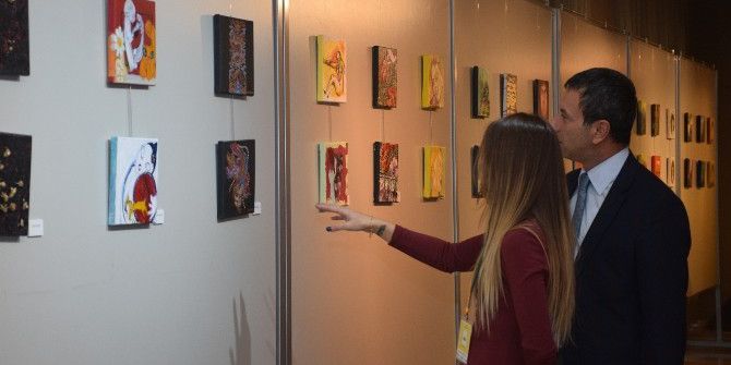 “21x21 Lisans, Yüksek Lisans, Doktora Karma Sergisi” Sanatseverlerle Buluştu