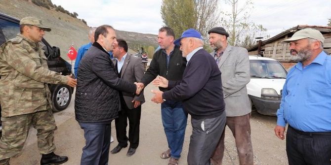 Vali Işık’tan Köylerde Moral Turu