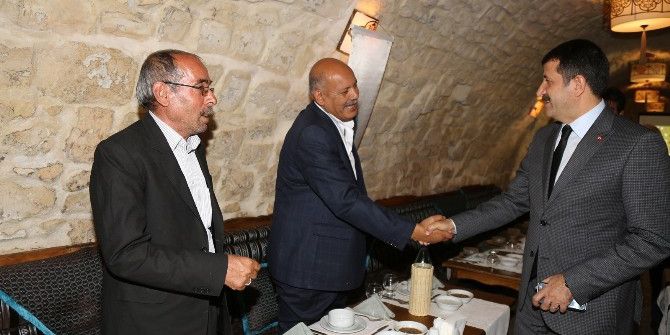 Ekinci Merkez Mahalle Muhtarlarıyla Bir Araya Geldi