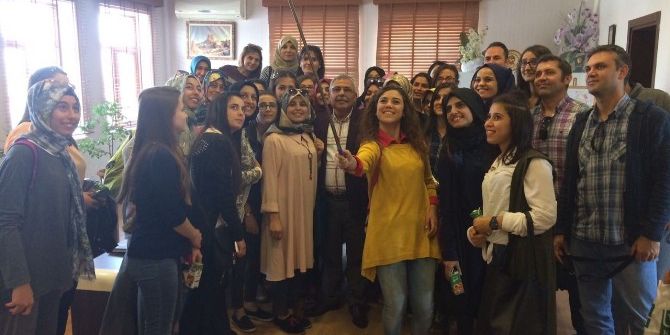 Konya Gençlik Merkezi Üyelerinden Başkan Karaaslan’a Ziyaret