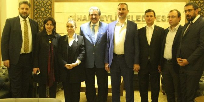 Cihanbeyli’ye Ak Parti Genel Merkezi Ve Cumhurbaşkanı Başdanışmanlarından Ziyaret