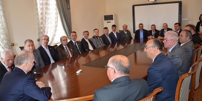 Muhtarlardan Vali Ceylan’a Ziyaret
