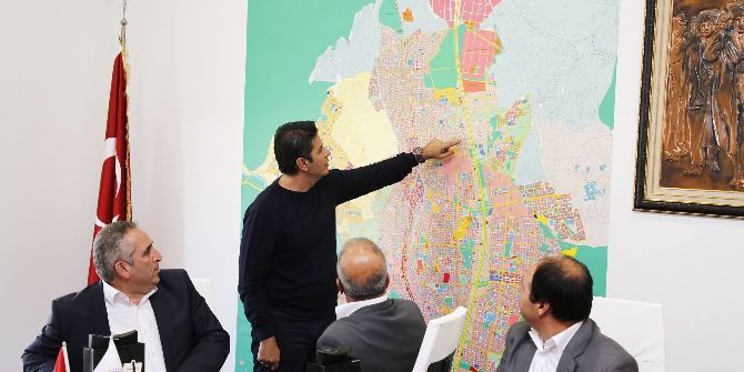 Döşemealtılı Muhtarlardan Başkan Genç’e Ziyaret