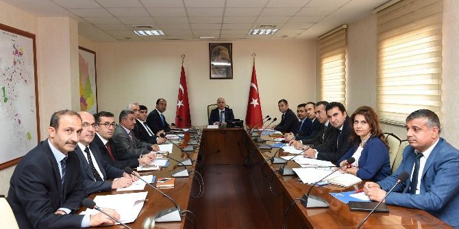 Vali Tuna Cazibe Merkezleri Toplantısına Başkanlık Etti
