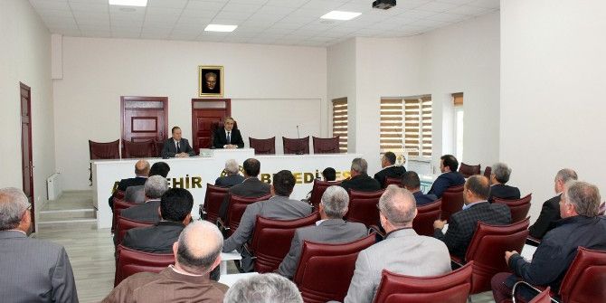 Başkan Karaçoban Muhtarlarla Buluştu