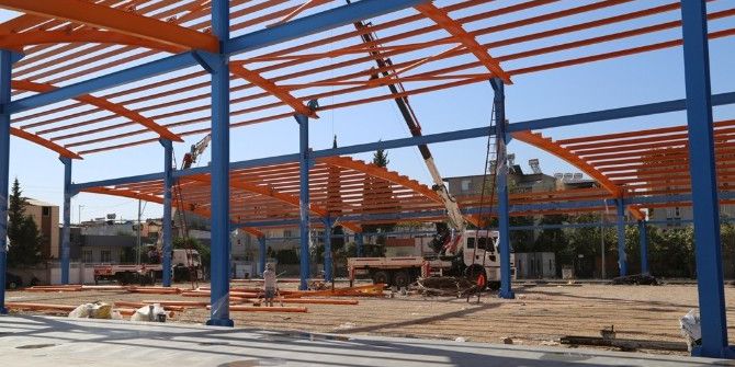 Ptt Evleri Mahallesi Kapalı Semt Pazarına Kavuşuyor