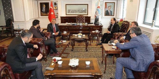 Müsiad Kayseri Şubesi Yönetim Kurulu Üyelerinin Melikgazi Ziyareti