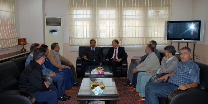 Vali Abdullah Erin, Stk’ları Ziyaret Etti