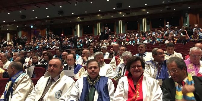 Rektör Özdemir, Yök Açılış Törenine Katıldı