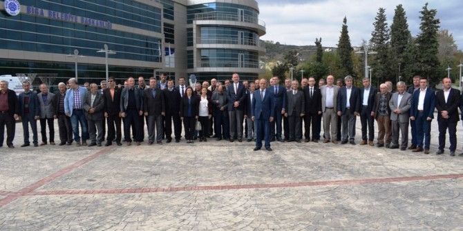 Biga’da Muhtarlar Günü Kutlandı