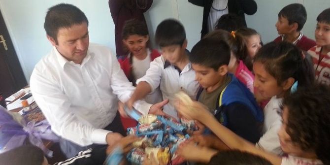 Efeler Mahalle Muhtarı Öğrencileri Ağırladı