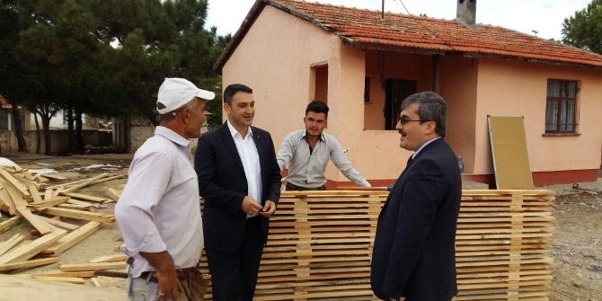 Havran’da Ak Parti İlçe Başkanı Erdal Önder’den İlkokul Ve Ortaokul Müjdesi