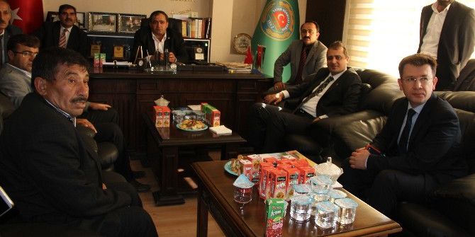 Aksaray’da Muhtarlar Ziraat Odası’nda Bir Araya Geldi