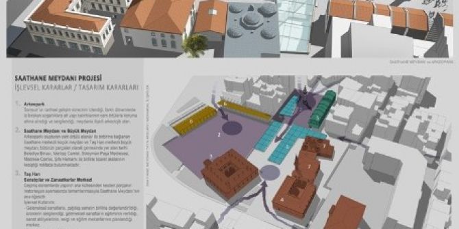 “Saathane Meydanı Kentsel Tasarım Projesi” Ödül Aldı