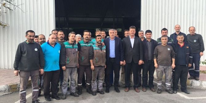 Başkan Toçoğlu İşçilerle Buluştu