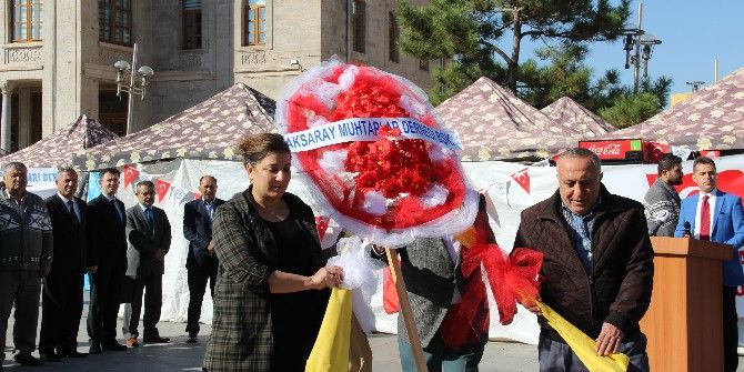 Aksaray’da Muhtarlar Günü Kutlaması