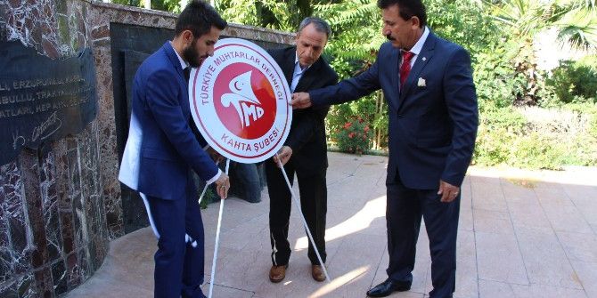 Kahta İlçesinde Muhtarlar Günü Kutlandı