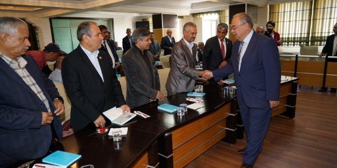 Muhtarlardan Kutlu’ya Ziyaret