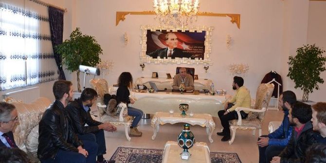 Genç Chp’lilerden Çat Belediyesi’ne Ziyaret