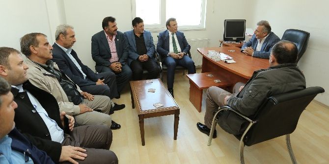 Başkan Genç’ten Muhtarlara Ziyaret