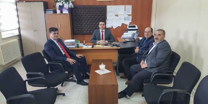 Başkan Yalçın’dan Yeni Atanan Okul Müdürlerine Ziyaret