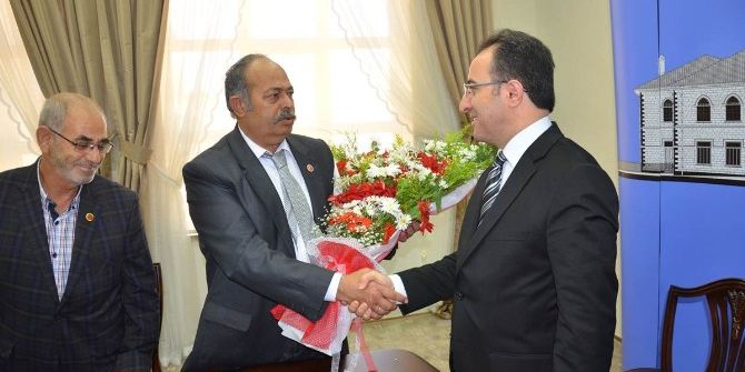 Muhtarlardan Vali Çataklı’ya Ziyaret
