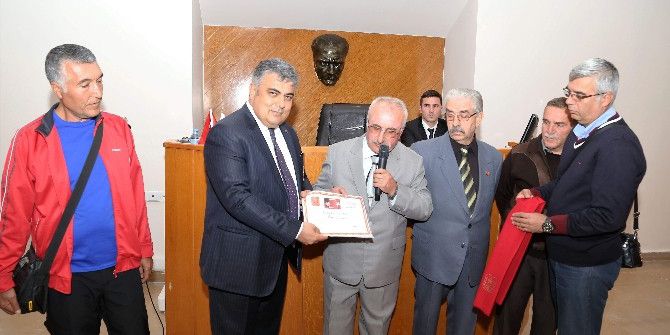 Gazilerden Başkan Özgüven’e Teşekkür
