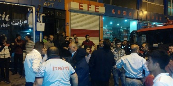 Siirt’te Apartman Yangını Paniğe Neden Oldu
