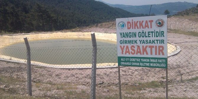 Yangın Havuzları Kışa Hazırlanıyor