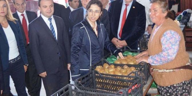 Vali Yılmaz, Üreticilerle Buluştu