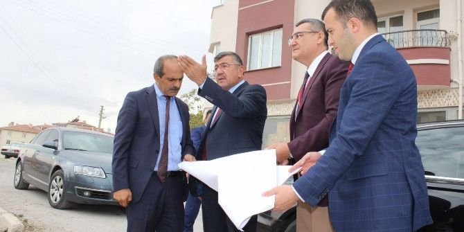Başkan Akdoğan, Kentsel Dönüşüm Alanında İnceleme Yaptı