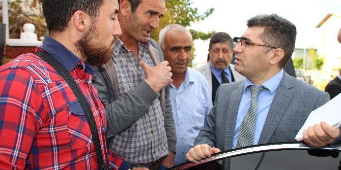 Taksici Esnafı Kaymakam Çetin’le Görüştü