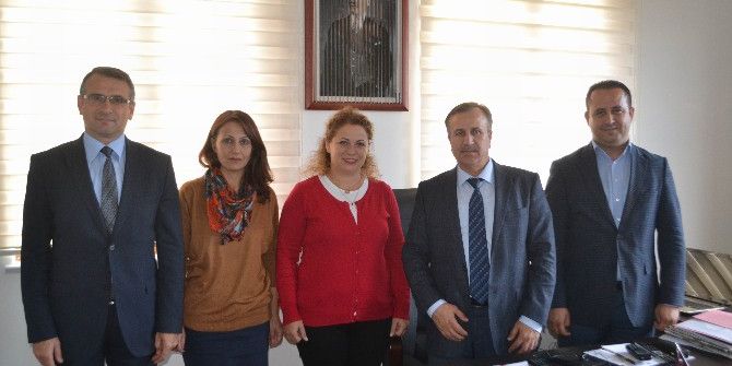 Proje Ekibinden Lüleburgaz İlçe Milli Eğitim Müdürü Çetin’e Ziyaret