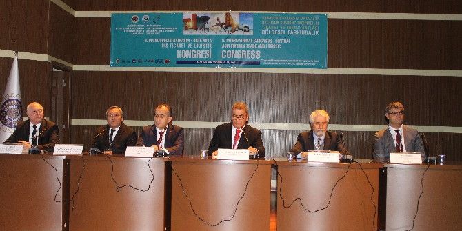 Uluslararası Kafkasya-orta Asya Dış Ticaret Ve Lojistik Kongresi Başladı