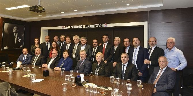 Maltepeli Muhtarlardan Başkan Kılıç’a Ziyaret