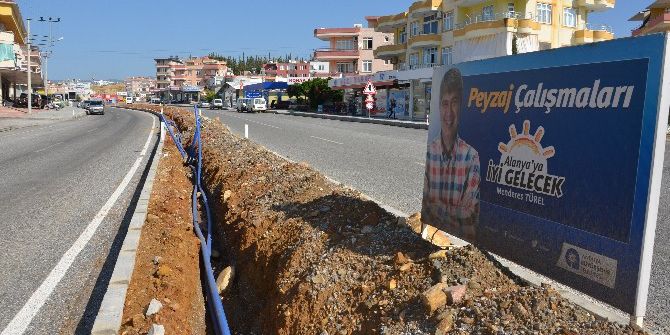 Büyükşehir’den Alanya’ya Otomasyonlu Sulama Sistemi