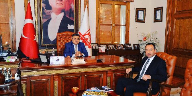 Gençlik Hizmetleri Ve Spor İl Müdürü Yıldız’dan Başkan Yağcı’ya Ziyaret