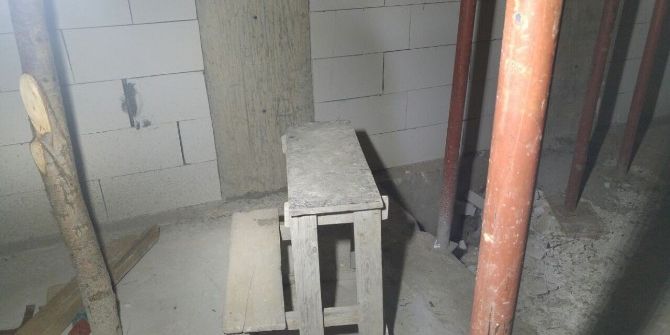 İnşaatta Kendini Asarak İntihar Etti