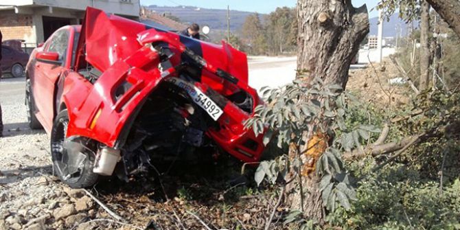 Düzce’de Trafik Kazası: 1 Yaralı