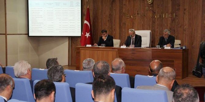 İl İdare Şube Başkanları Toplantısı Yapıldı