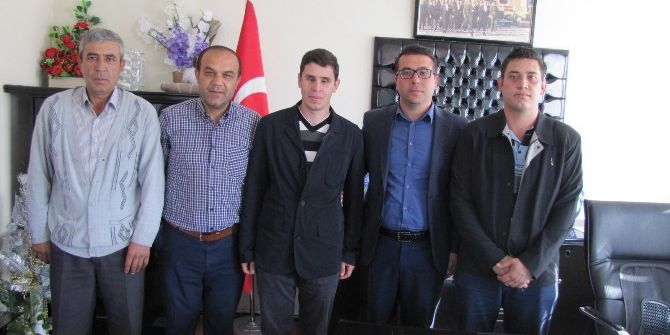 Kaymakam Bayraktar, Görme Engelli Milli Sporcuyu Kabul Etti
