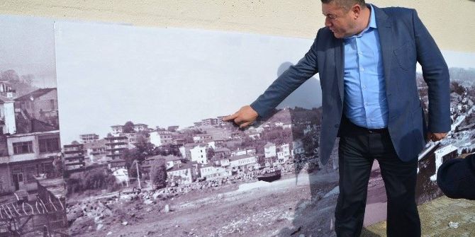 Amfi Tiyatronun Çevresi Alaplı’nın Eski Fotoğraflarıyla Donatılıyor