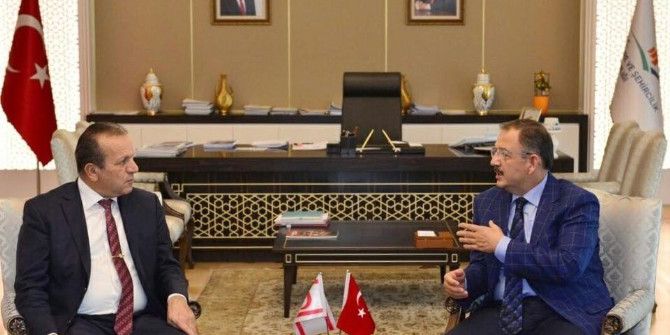 Bakan Özhaseki, Kktc Turizm Ve Çevre Bakanı Fikri Ataoğlu İle Görüştü